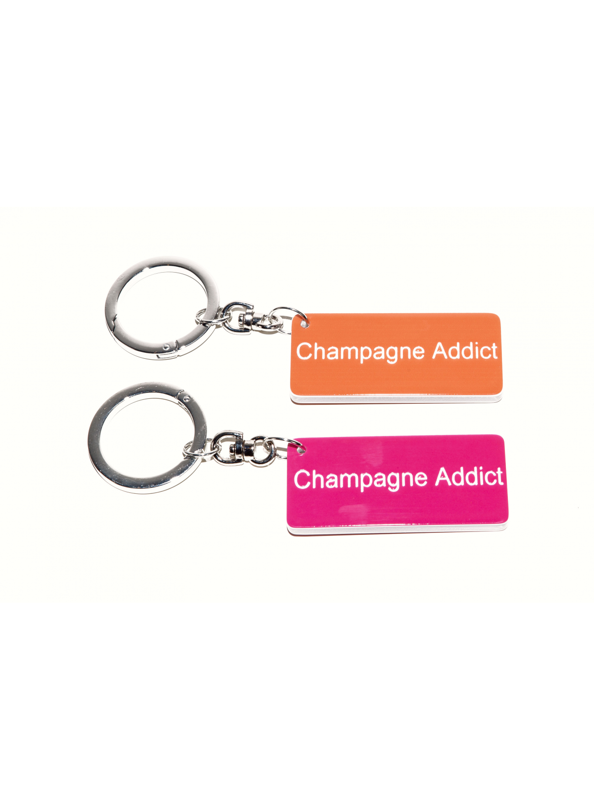 Porte Clefs "Champagne Addict"