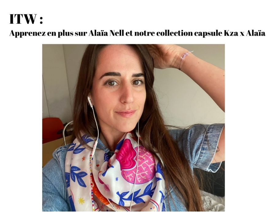 l'ITW d'Alaïa Nell