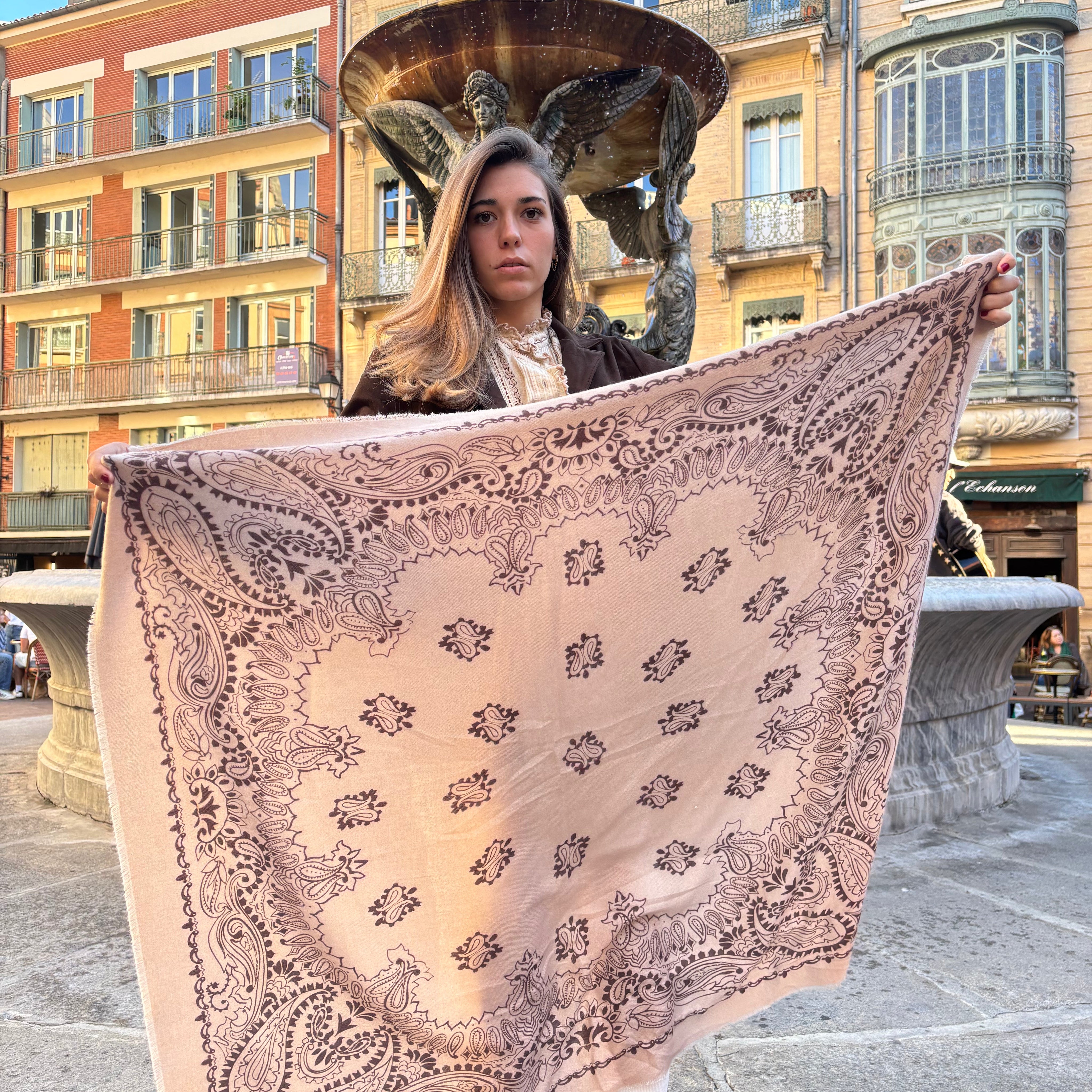 Maxi Bandana laine viscose