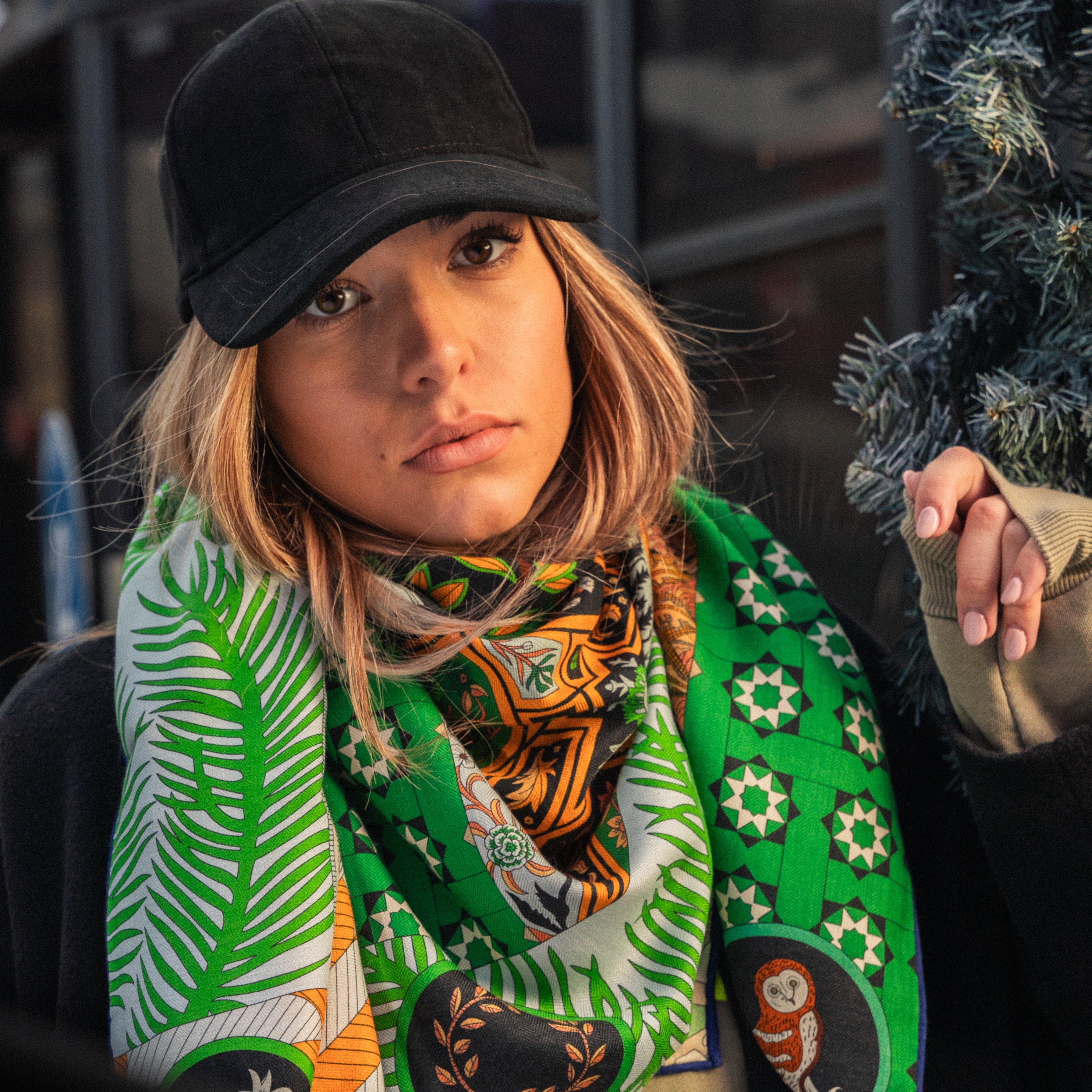 Foulards en Laine et Soie