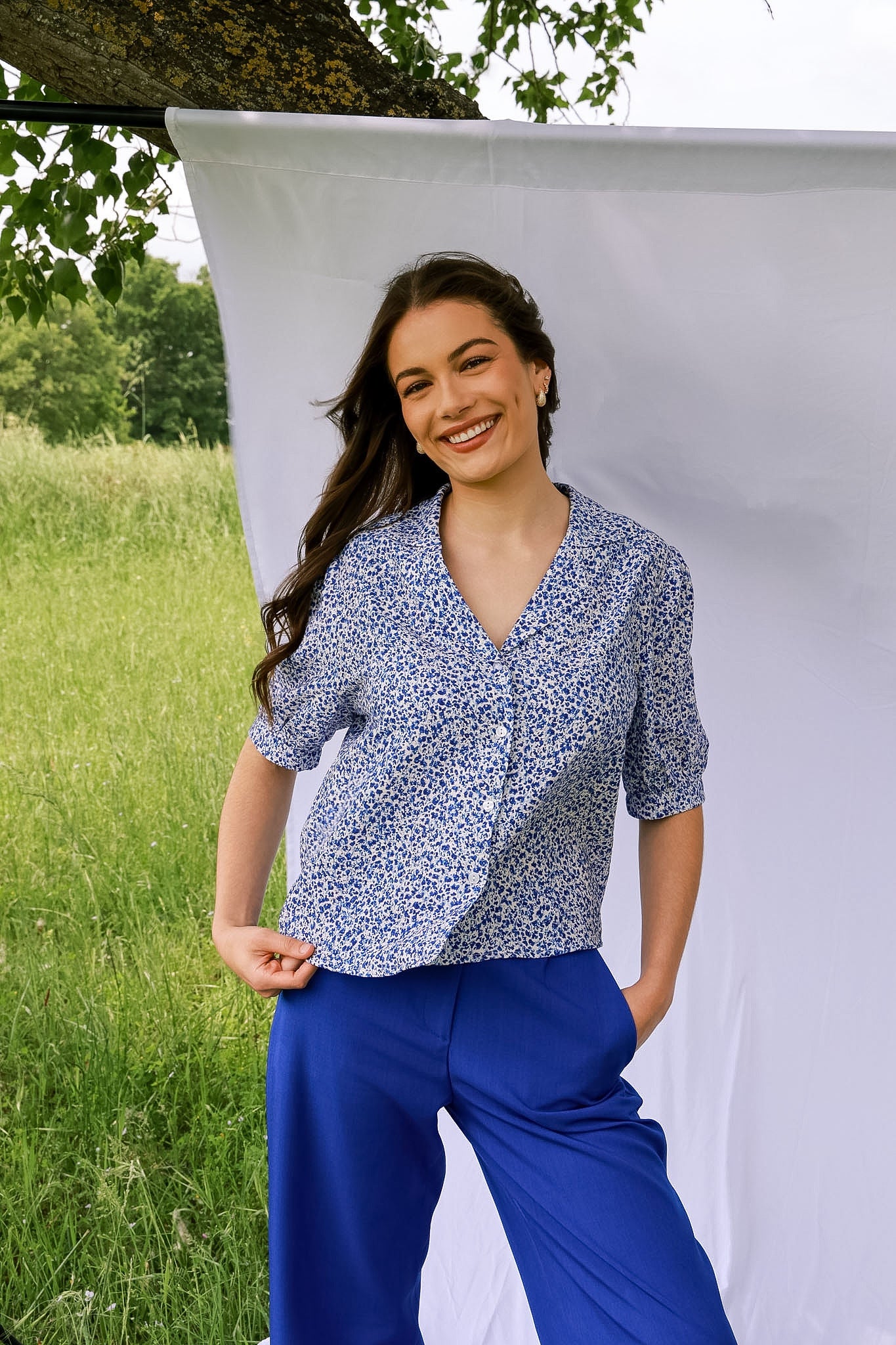 Claude blouse