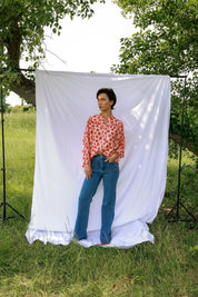 Louise Khaki Blouse