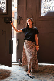 Betty Tie and Die Purple Skirt