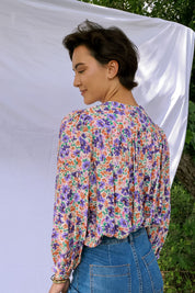 Louise Khaki Blouse
