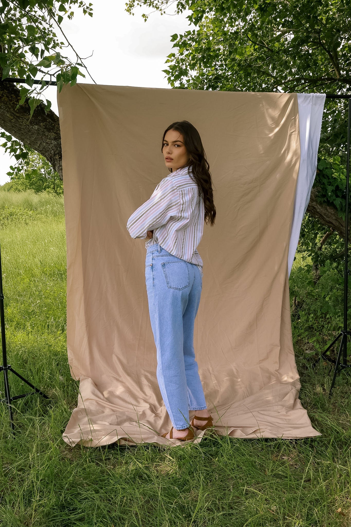 Charles White Stripe Shirt