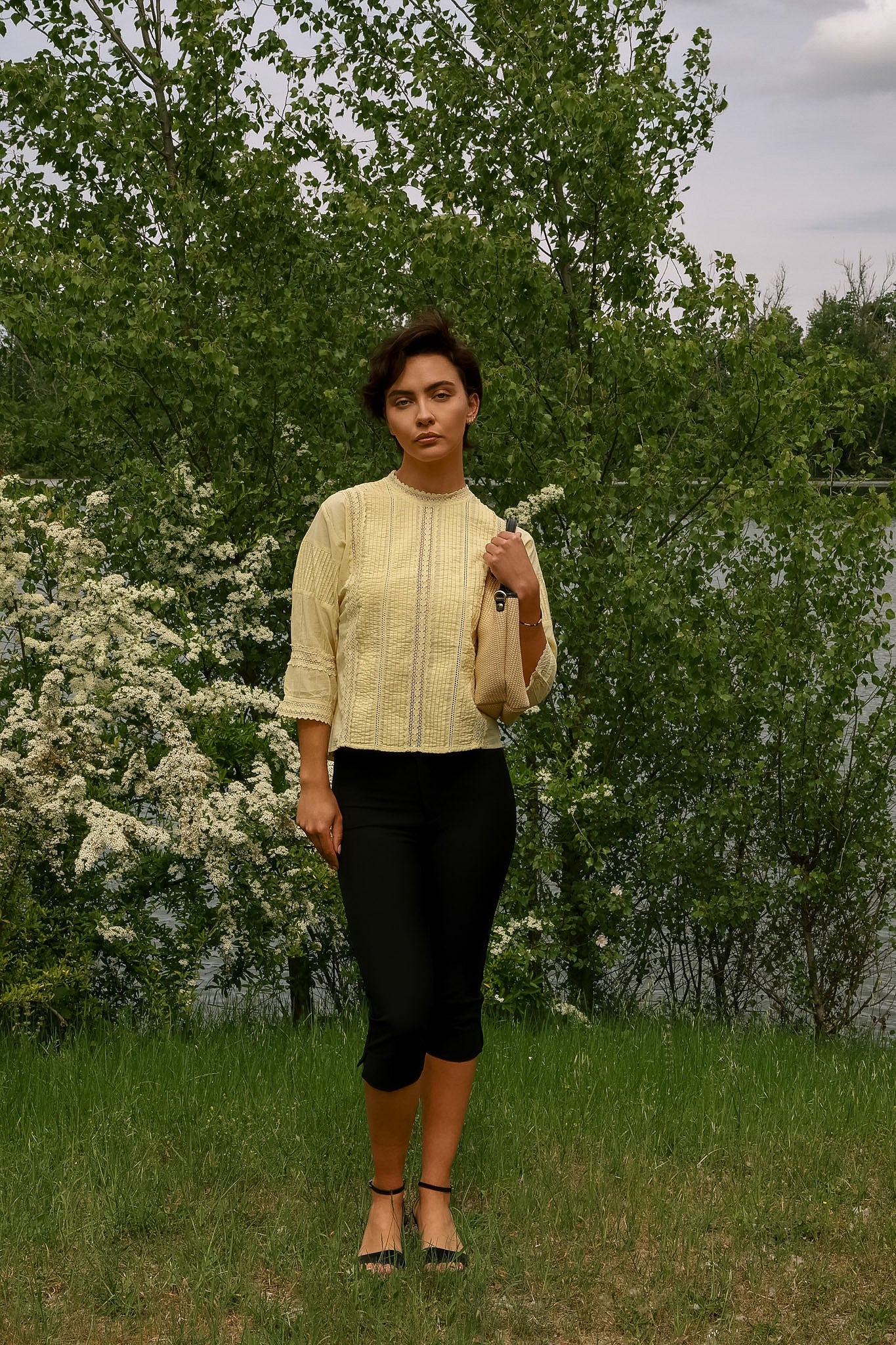 Blouse Emma butter yellow
