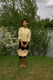 Blouse Emma butter yellow