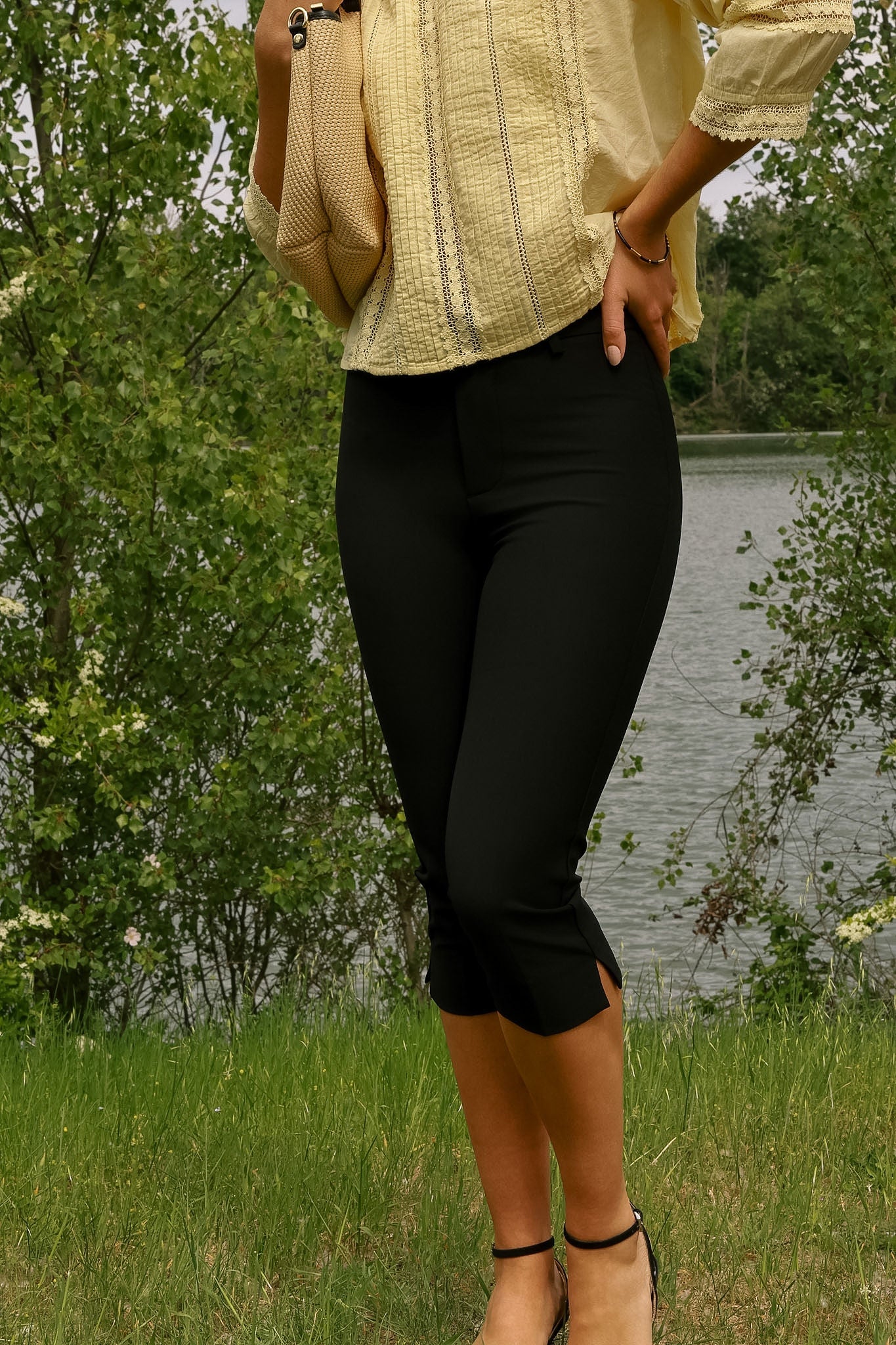 Pantalones de seda Betty