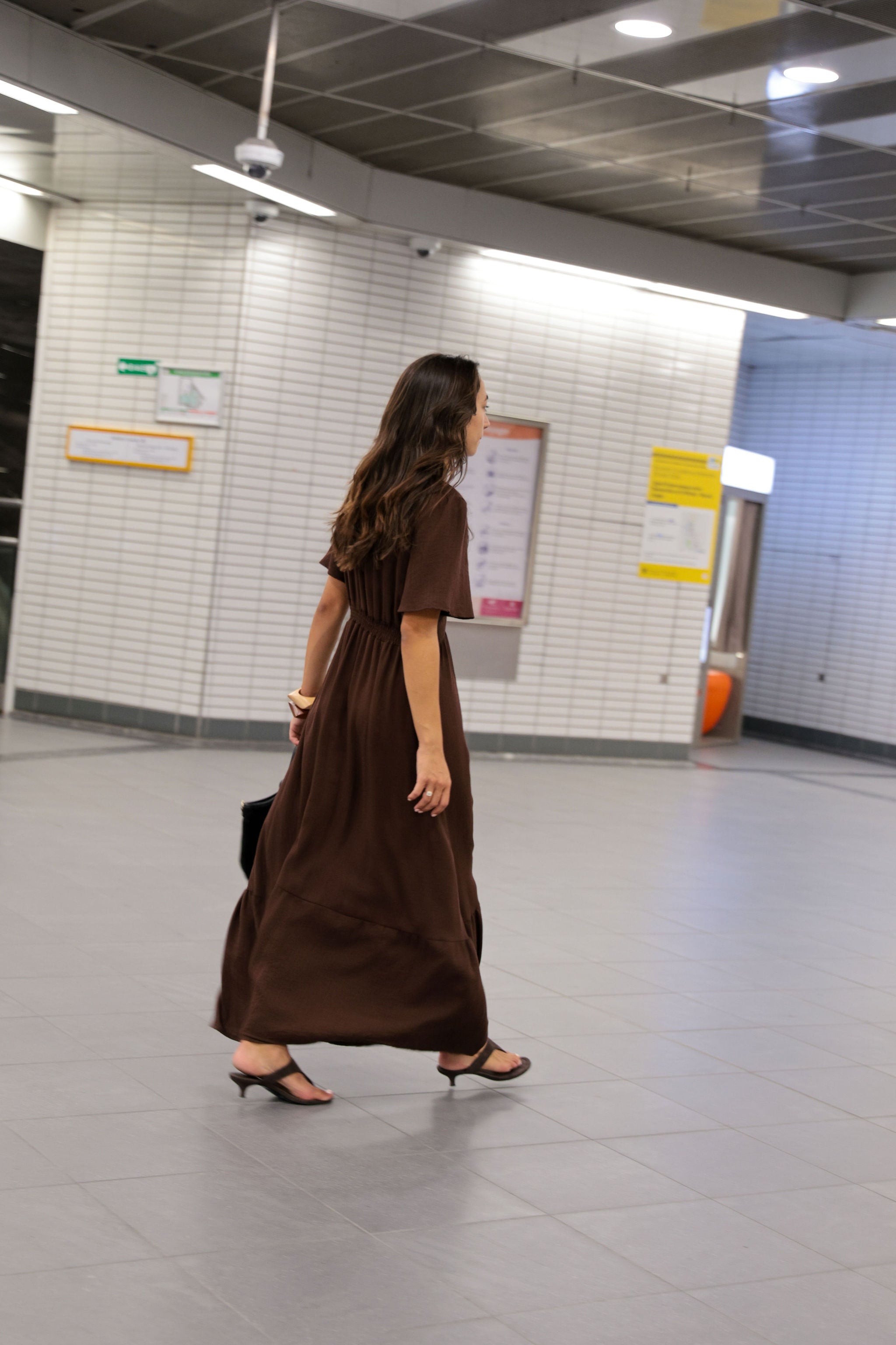 Robe Sofia Chocolat