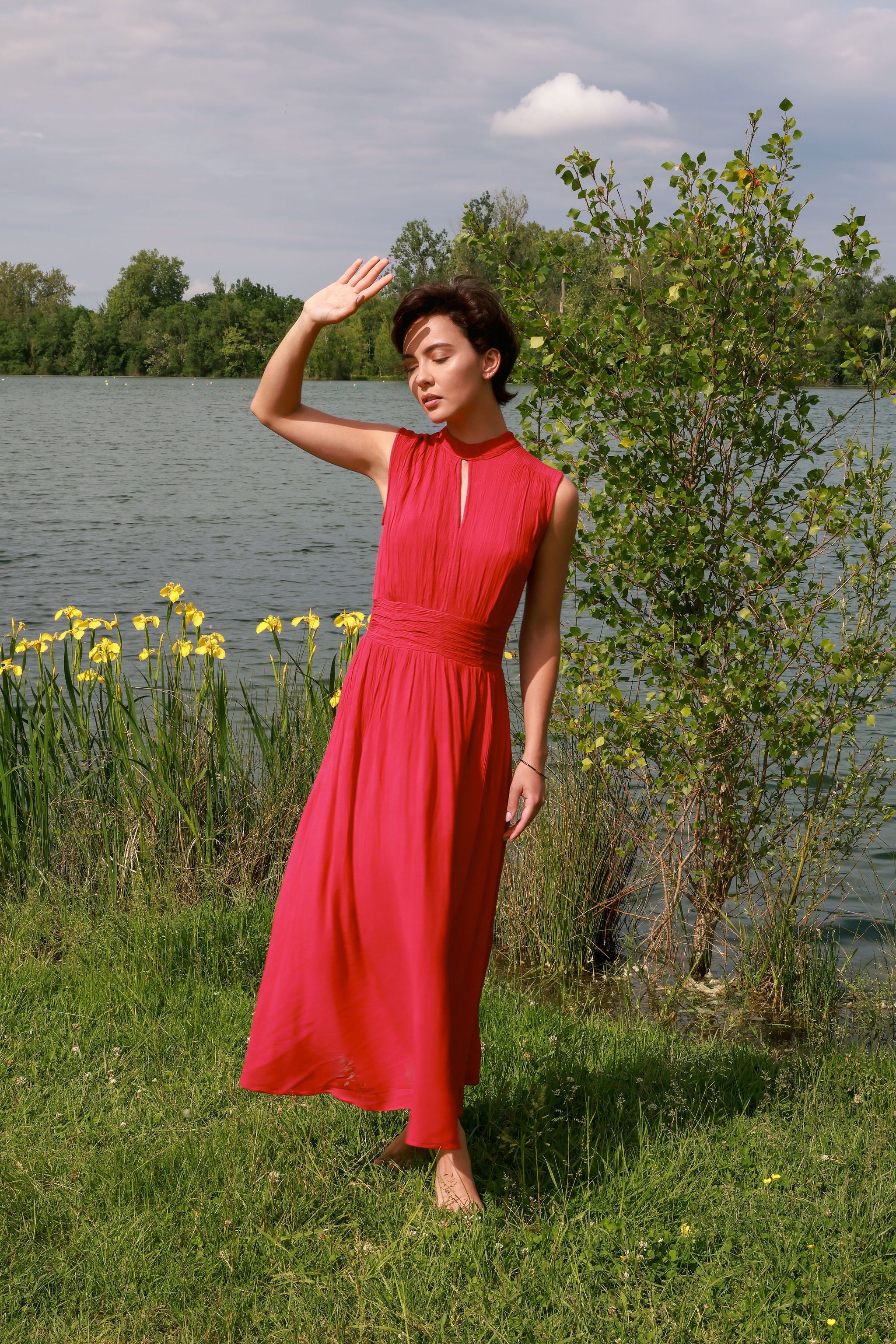 Vestido Queen Bubble Flower