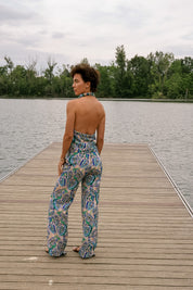 Pantalones Jeanne Bubble Flower