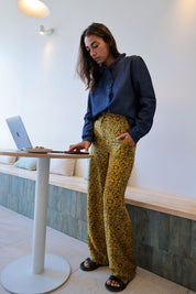 Blouse Léa en tencel jean brut