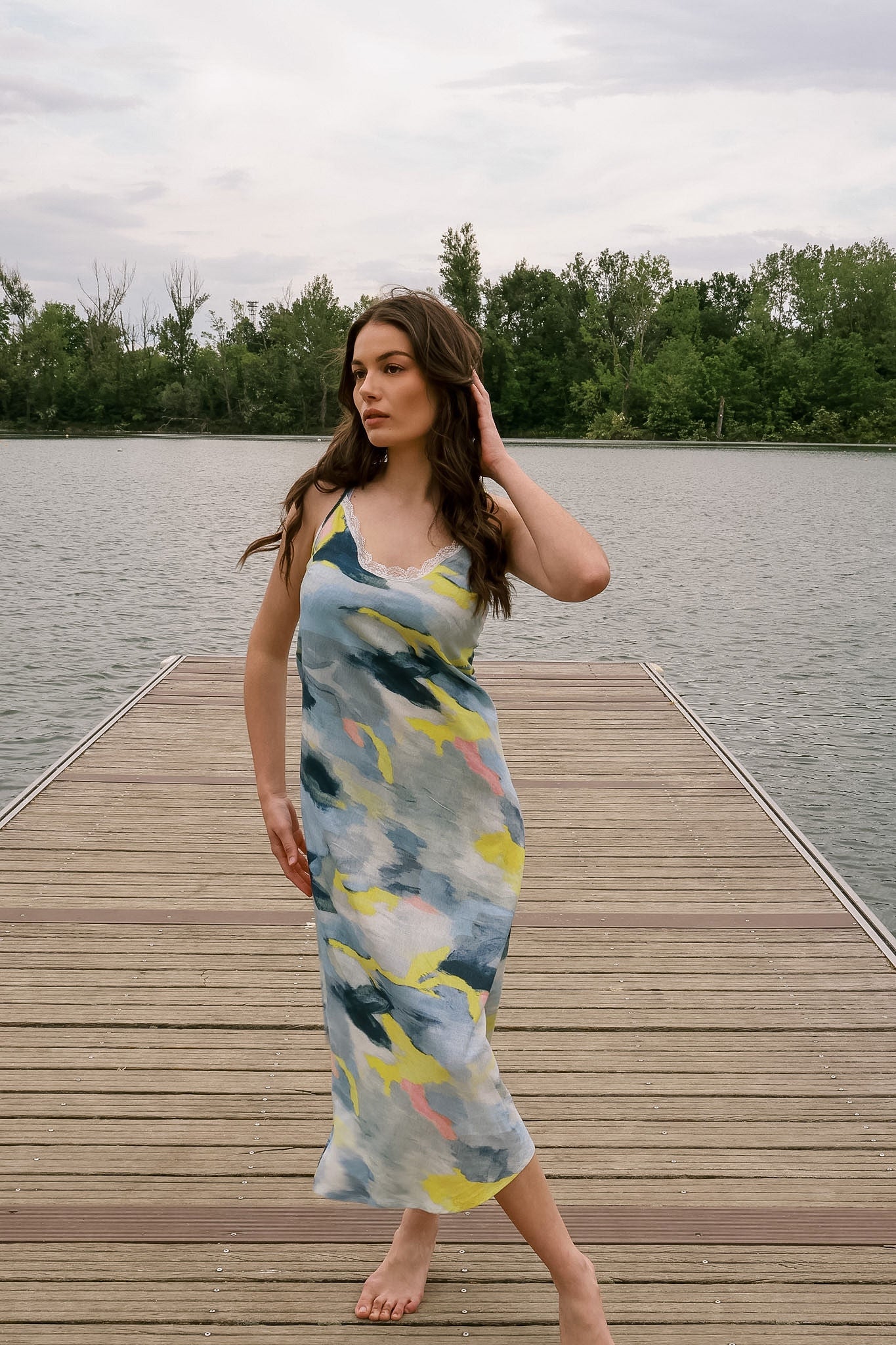 Vestido Queen Bubble Flower
