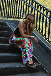 Pantalones Jeanne Bubble Flower