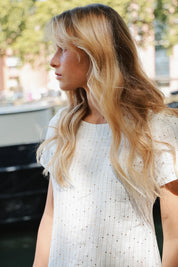 Blusa con bordado inglés de Kate