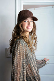 Casquette Brad en daim
