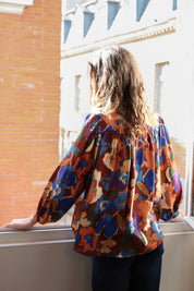 Blusa caqui Louise