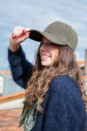 Casquette Brad velours