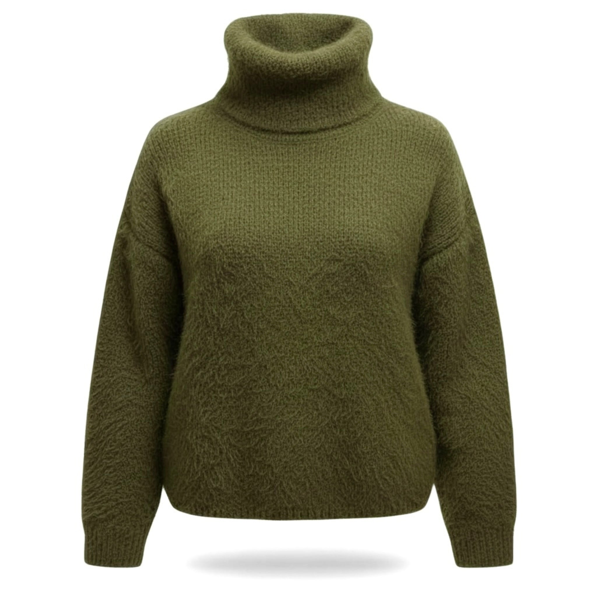 Pull col roulé Léopold