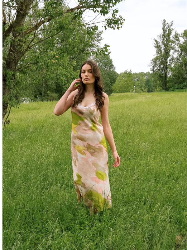 Vestido Queen Bubble Flower