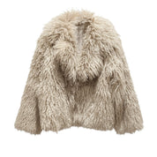 Manteau en fausse fourrure Polux