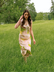Vestido Queen Bubble Flower