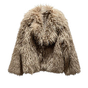 Manteau en fausse fourrure Polux