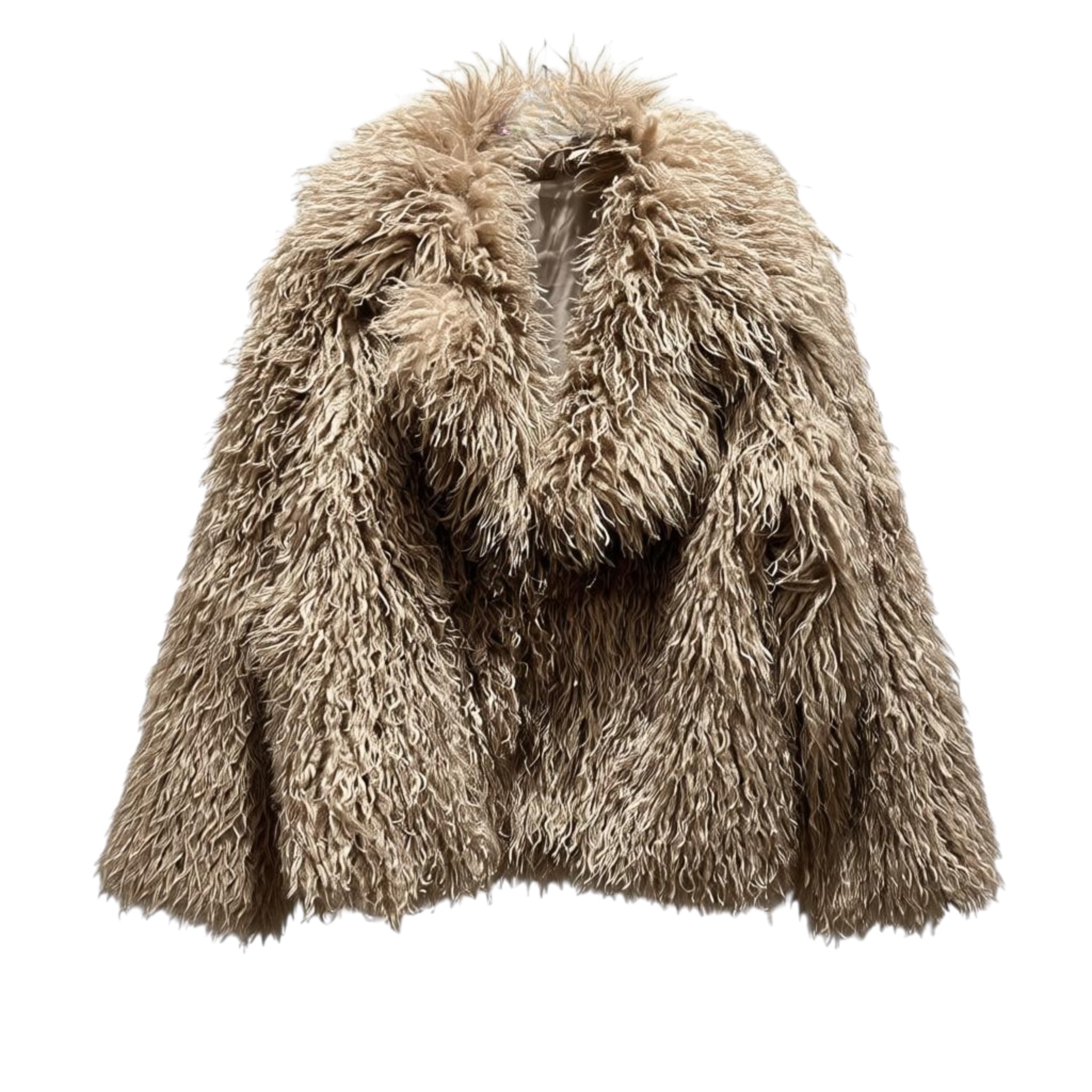 Manteau en fausse fourrure Polux