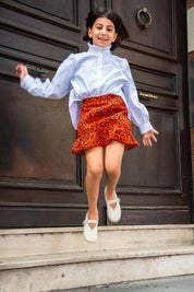 Jupe Short Elisa Coquelicot