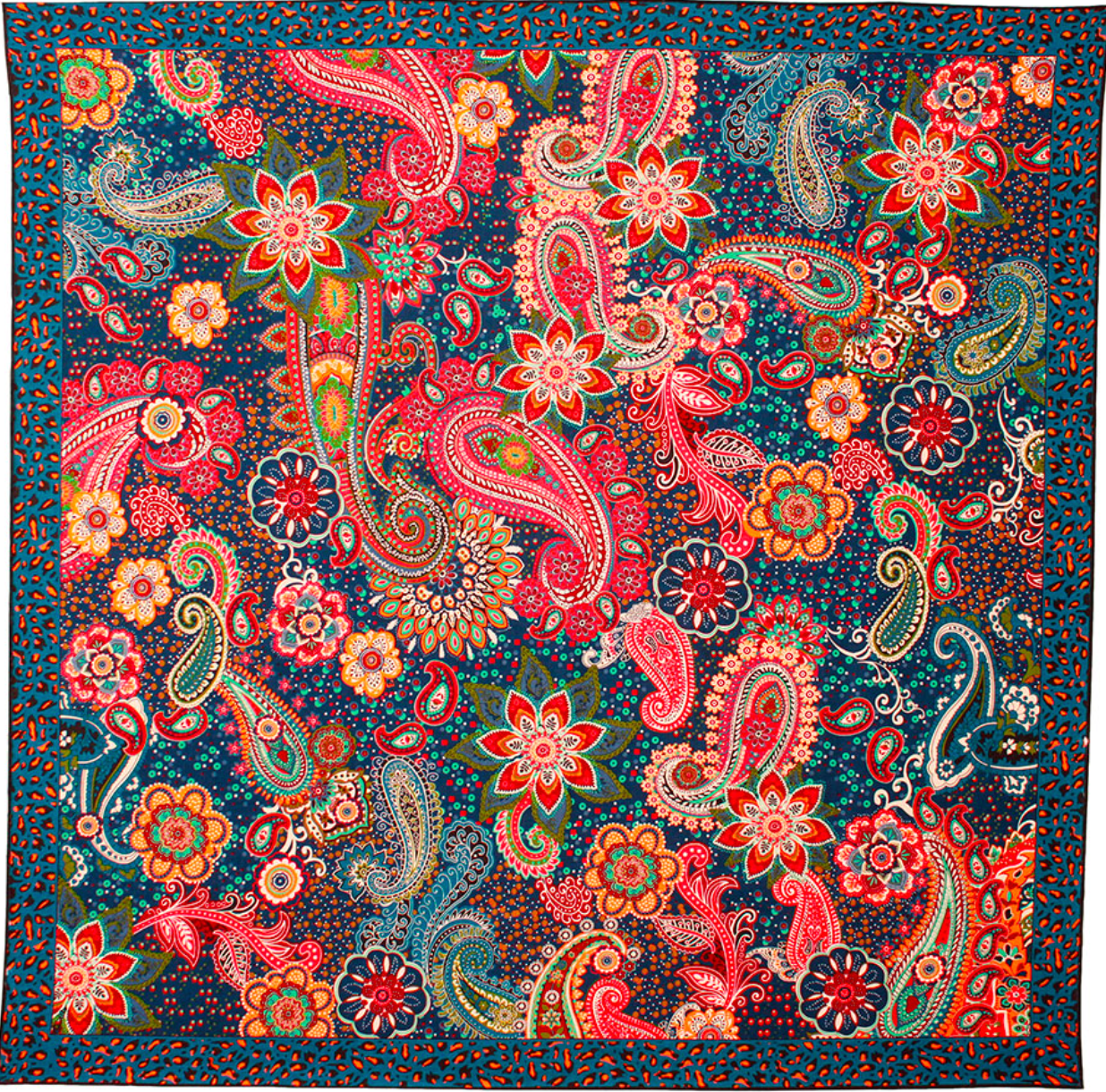 Wild Story Maxi Wool &amp; Silk Scarf