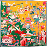 Foulard Calypso Rococo vert