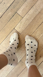 Chaussettes Pois