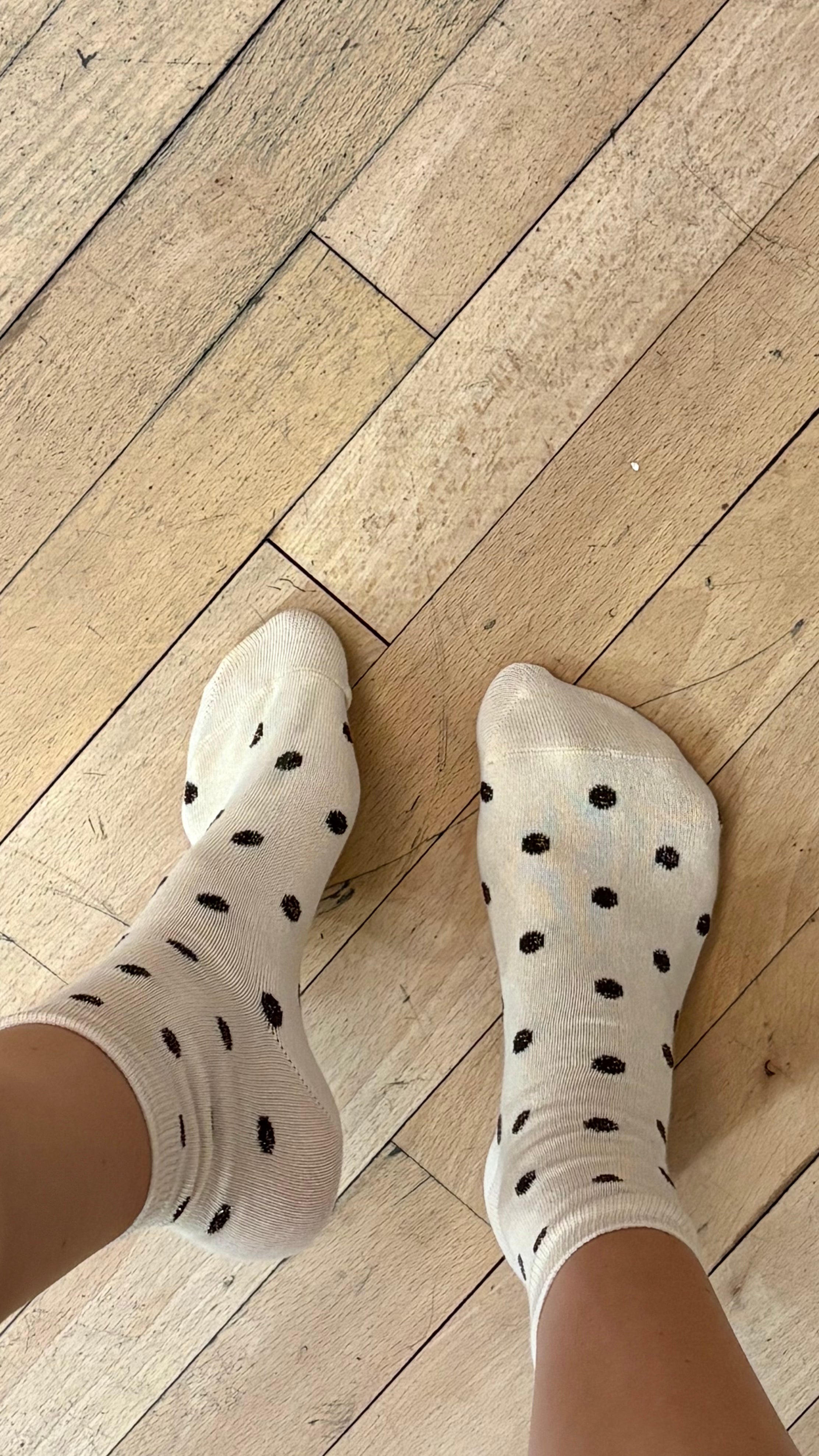 Chaussettes Pois