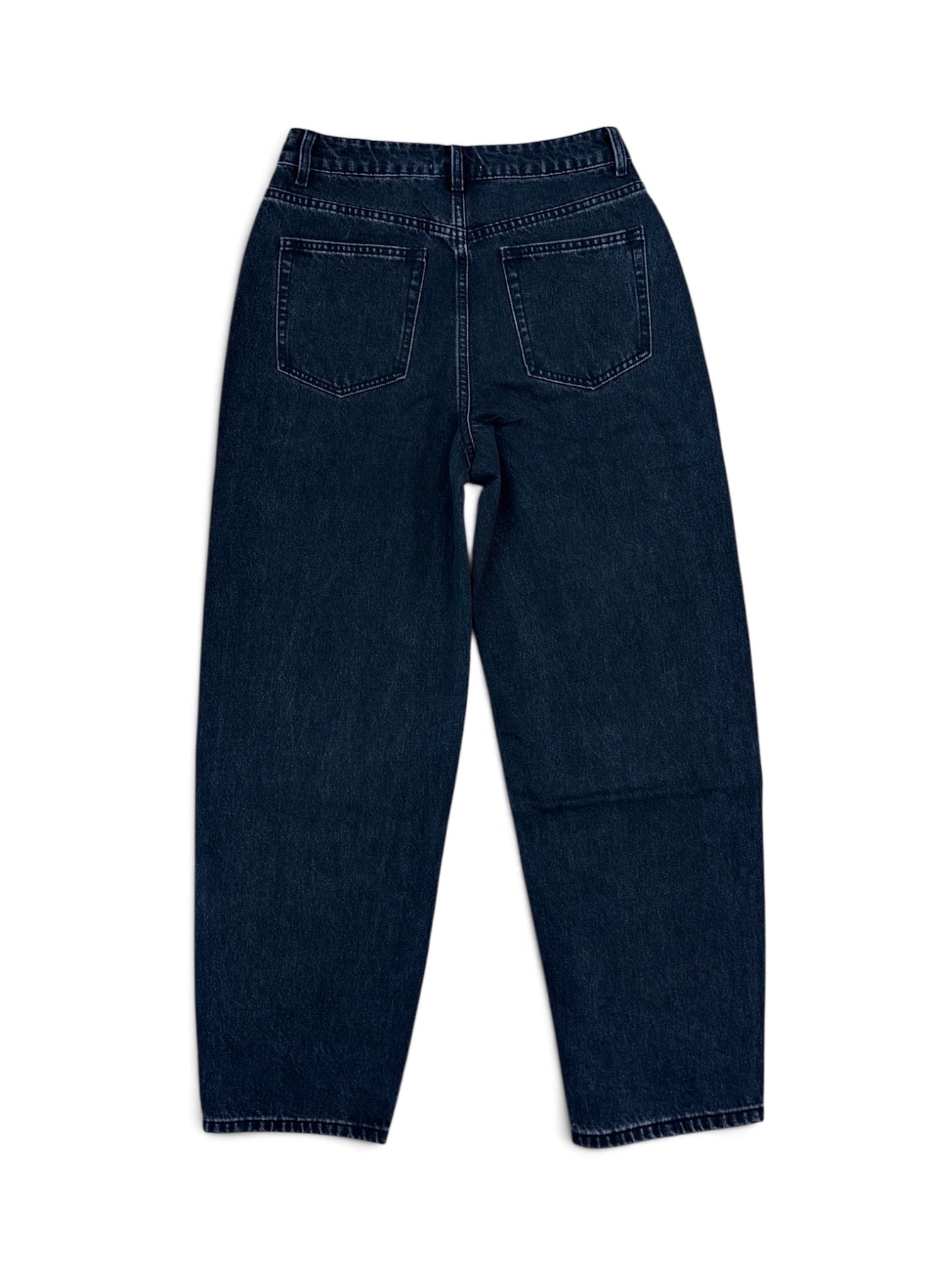 Jean Barrel Balloon denim noir