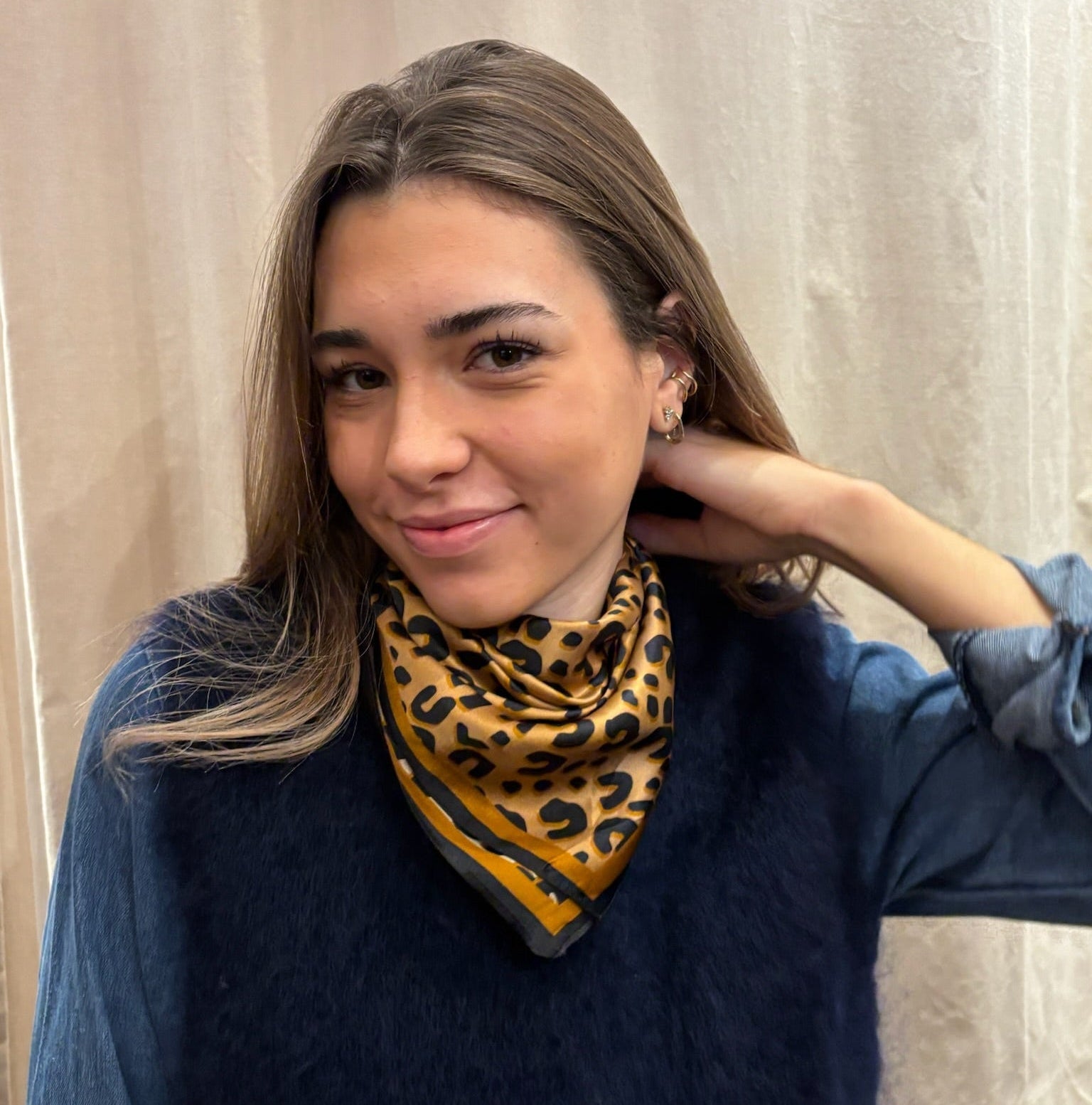 Foulard Léopard Sauvage