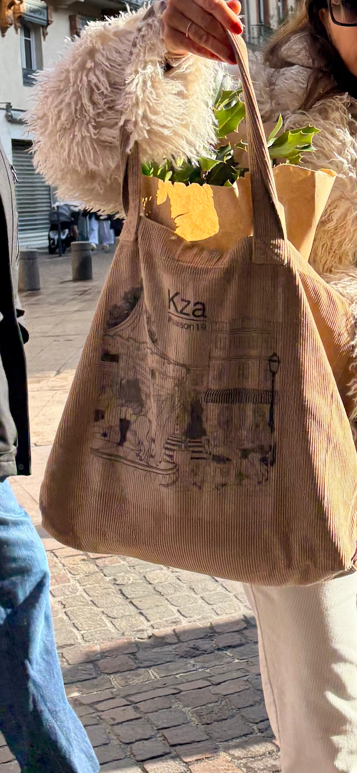 Dean Large Suede Tote Bag