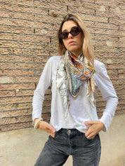 Foulard Panthère de Nuit Maxi Format