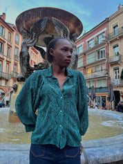 Blouse Caroline velours