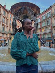 Blouse Caroline velours