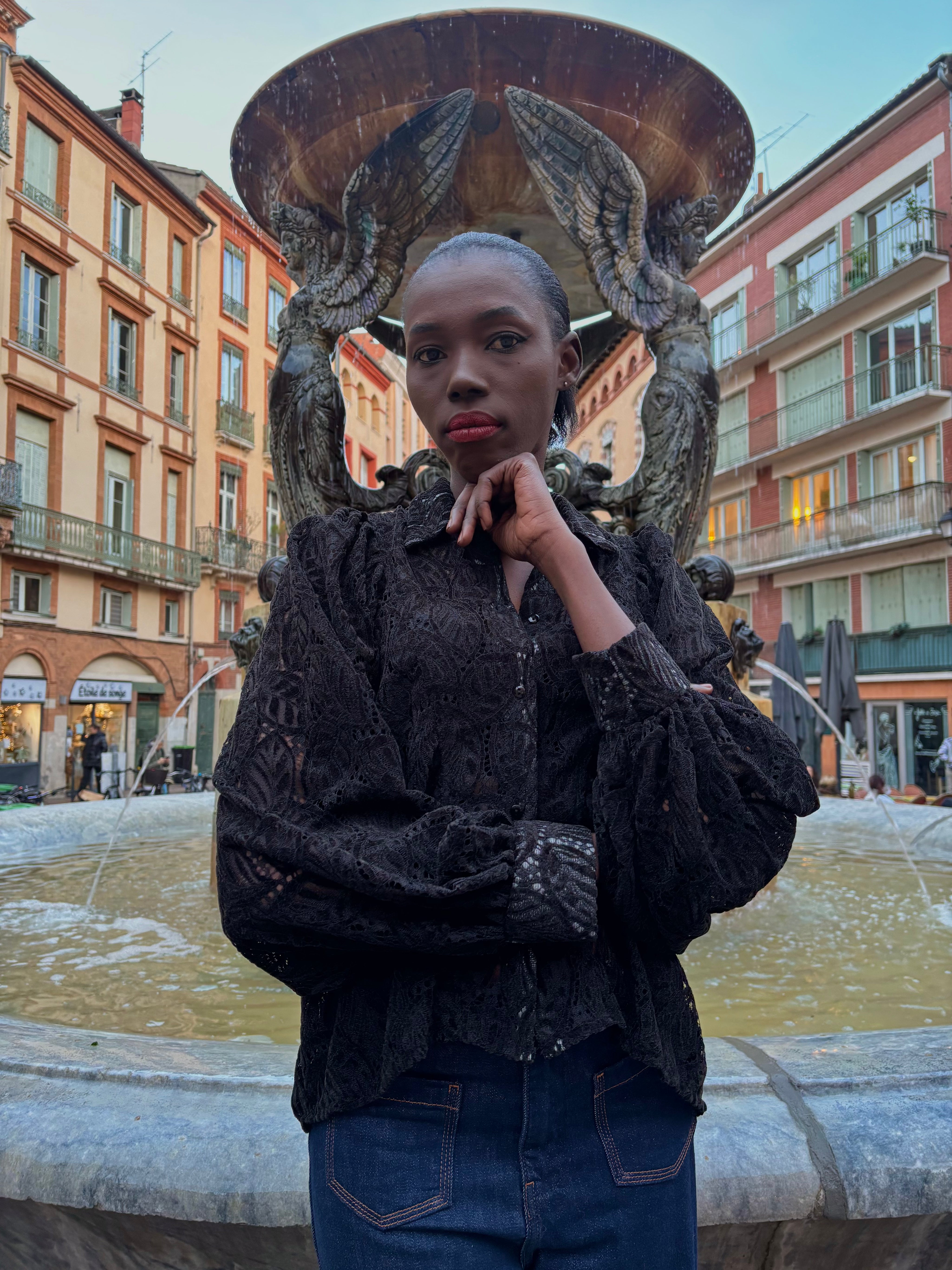 Blouse Caroline velours