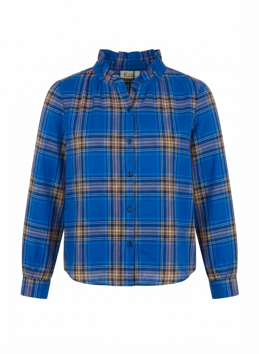 Blouse Suzon tartan femme
