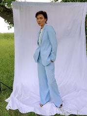 Pantalon Jules Summer Bleu électrique
