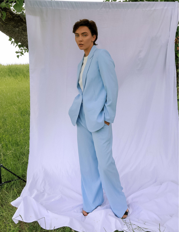 Pantalon Jules Summer Bleu électrique