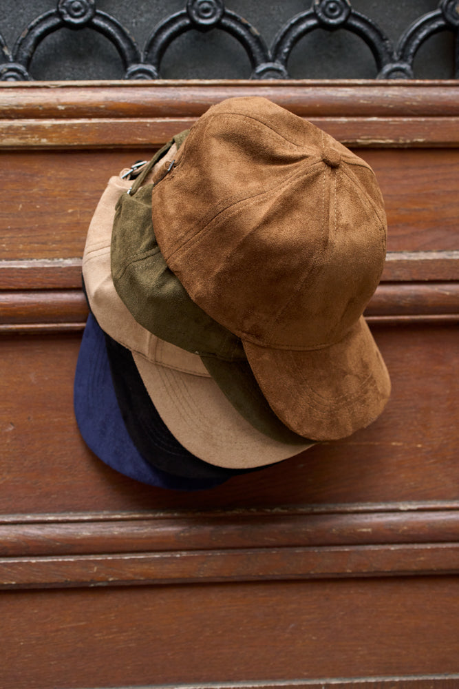 Casquette en daim Audrey