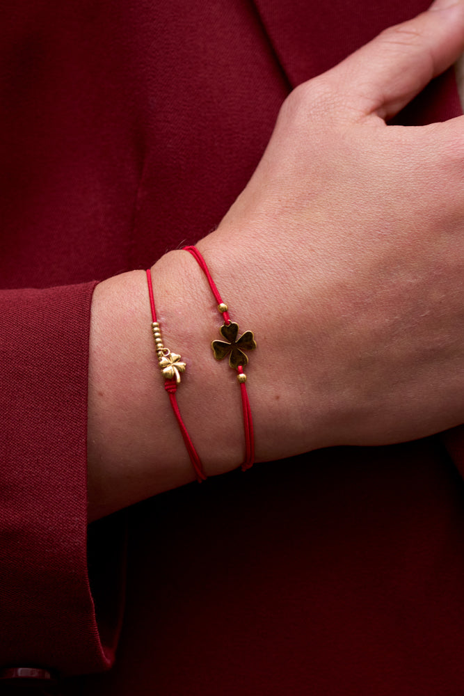 Bracelet élastique Trèfle