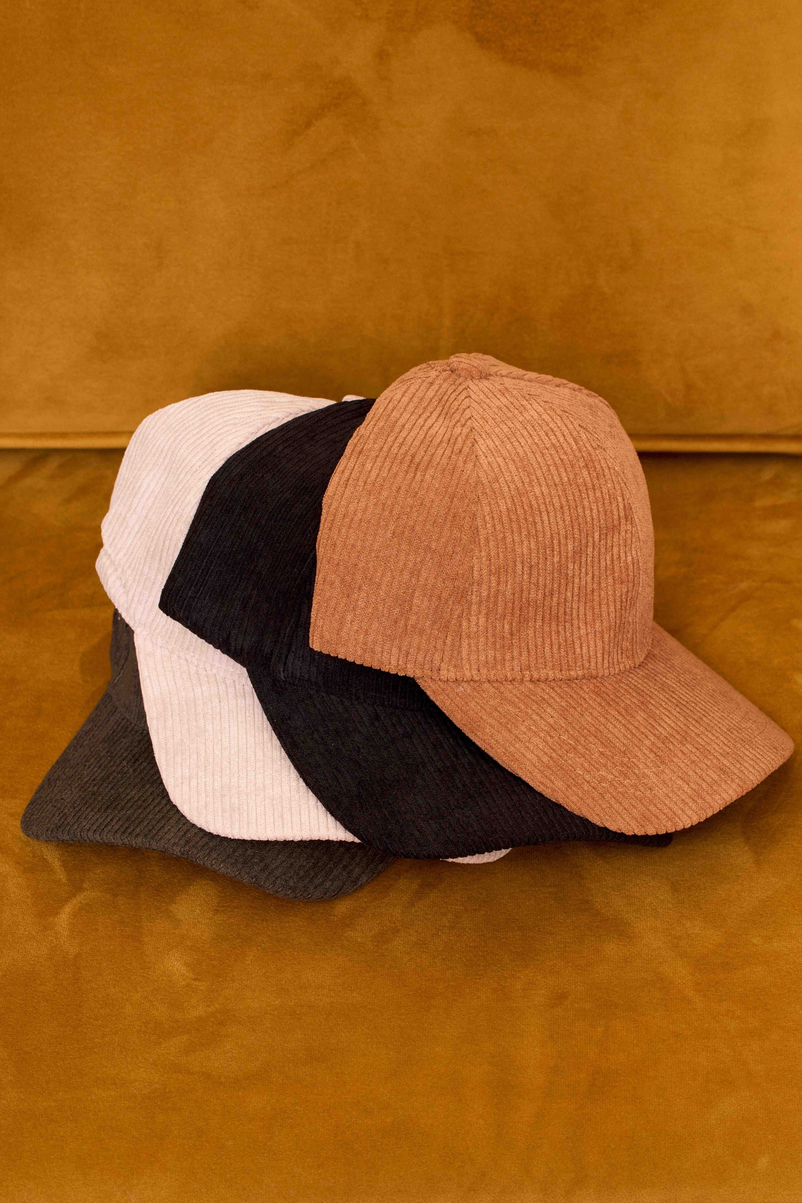 Casquette en velours Aude