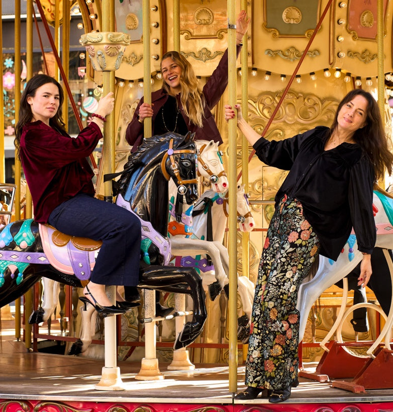 Blouse Louise Velours