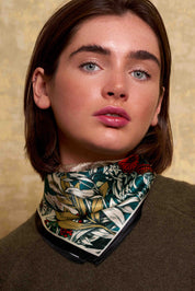 Foulard Fleur pourpre