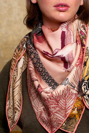 Wild Story Maxi Wool &amp; Silk Scarf
