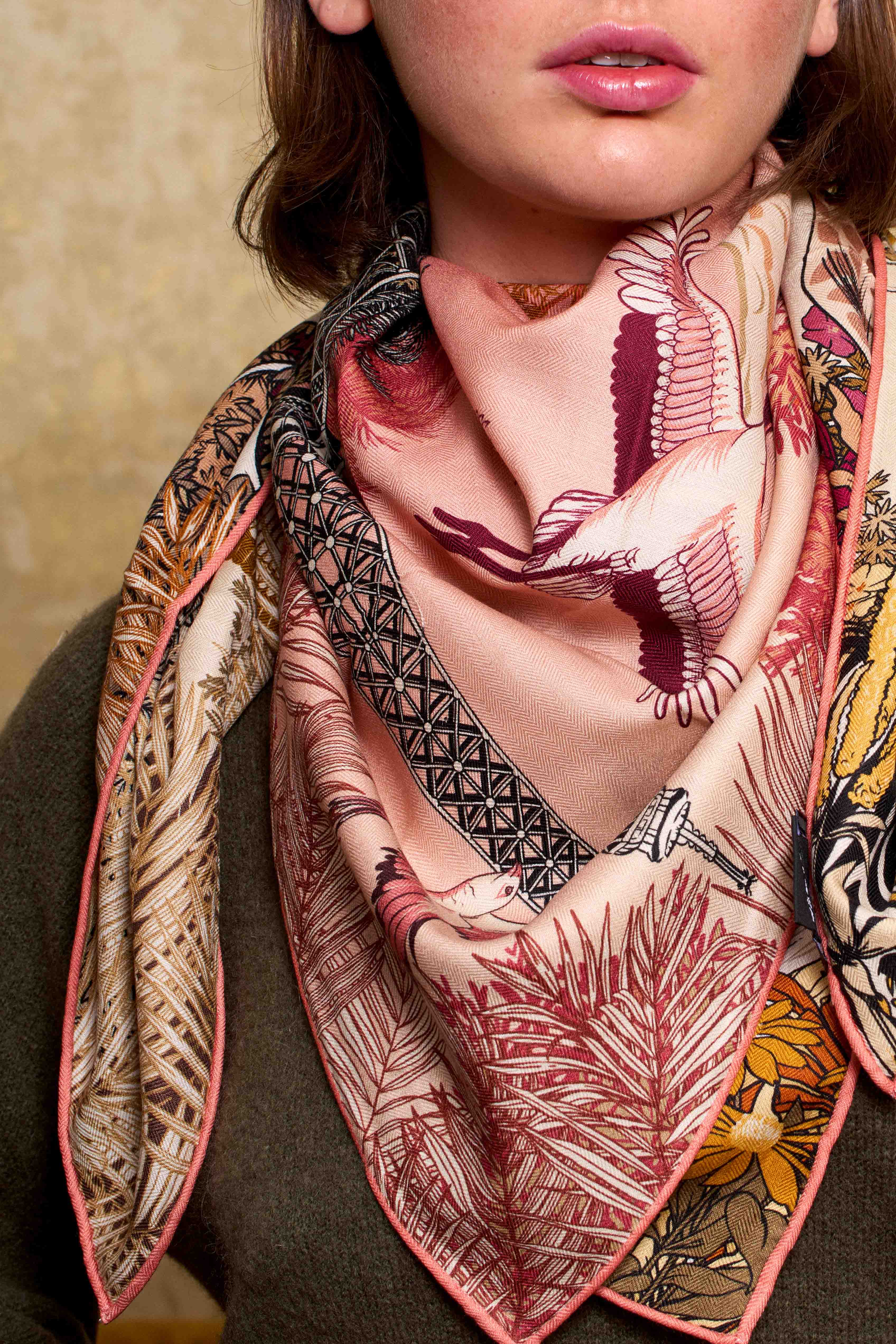 Wild Story Maxi Wool &amp; Silk Scarf